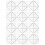 12 Pack Foam Panels Polyester Soundproof Wall Panels Wall-White 1