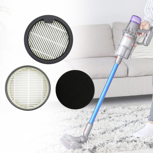 3 Stück Staubfilter Staubsaugerfilter Staubsaugerzubehör 2