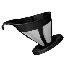 Verser sur le goutteur de café goutte à goutte lente filtre-Noir