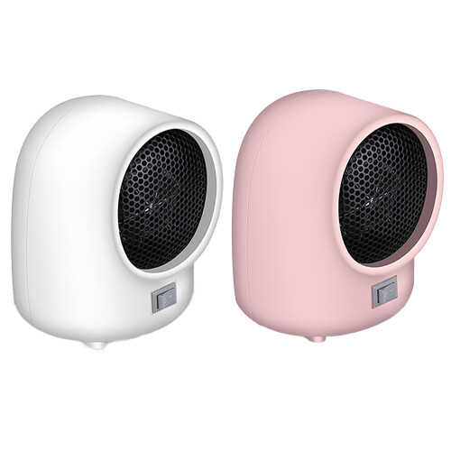 Draagbare kleine draagbare verwarming van 500 W, stil,-Witte EU 2