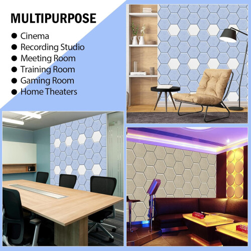 Acoustics Tiles Polyester Fiber Texture Sound-silver gray 2