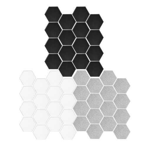 Acoustics Tiles Polyester Fiber Texture Sound-silver gray 1