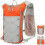Hydration Pack  Jogging Daypack  Breathable Reflective Backpack for Running, Cycling, Hiking Orange C 5