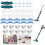 Vacuum Cleaner Rollers Brush Dust Bag Mopping Cloth-Set three 3