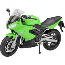 Accurate Scale Motorcycle Model Simulation Alloy Model Collection Decoration Gift Toy For Kawasaki Ninja650 R 1/10 Green