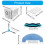 Replacement Filter Mopping Cloth Side Brush Dust Bag-Set one 4