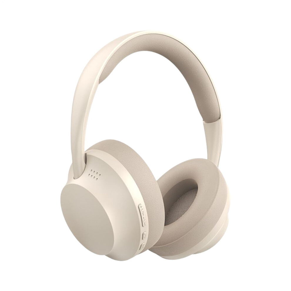 Wireless Computer Headset Overear Endurance Plugin Card Music For Teens Adults Men Women Youth Kids For Pc White 9347817163544