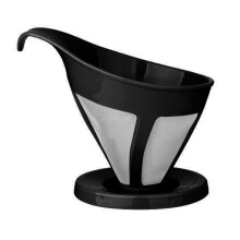 Koffiefilterhouder Koffiefilterzeef-Zwart
