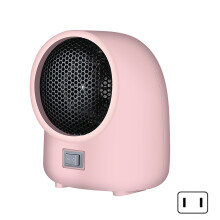 Kleine verwarming 500 W ABS-textuur Geschikt voor- roze VS
