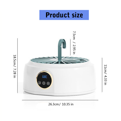 Petit sèche-linge, outil de séchage rapide,-Prise américaine 2