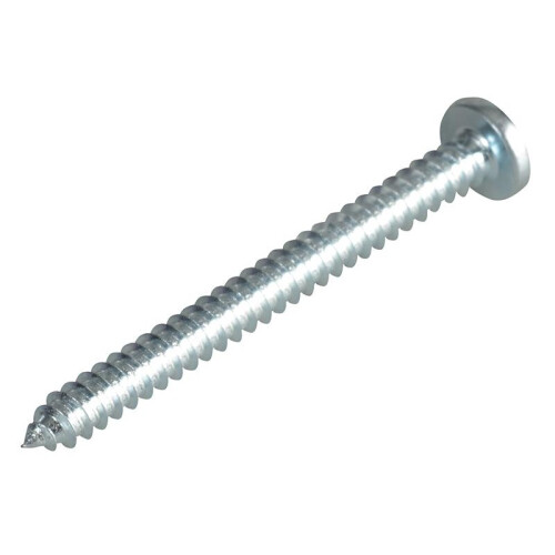 Forgefix Forgefix Self-tapping Screw, Pozi Compatible Pan Head, Zp, Forgepack 1