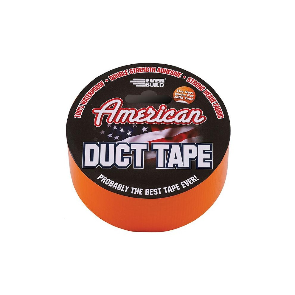 Everbuild Sika American Duct Tape 50Mm X 25M Orange