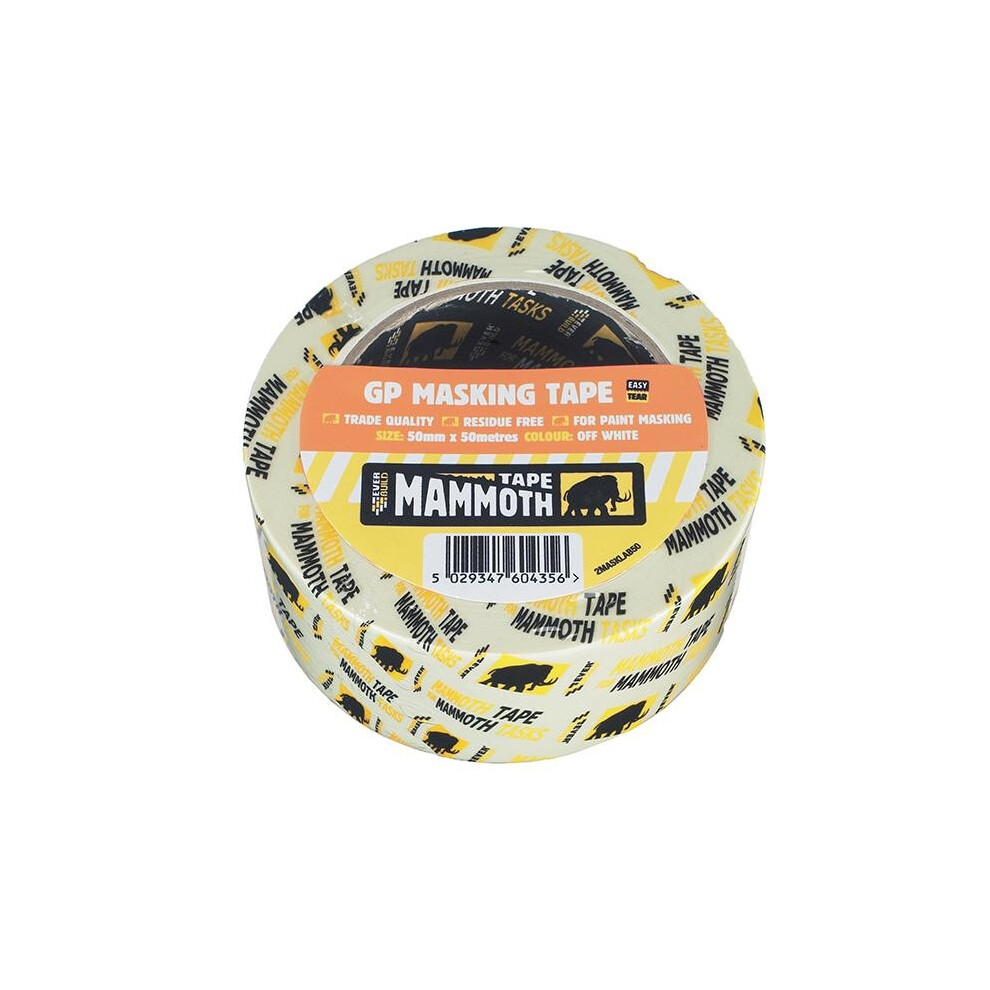 Everbuild Sika Mammoth Retail/Labelled Masking Tape 5063750608440