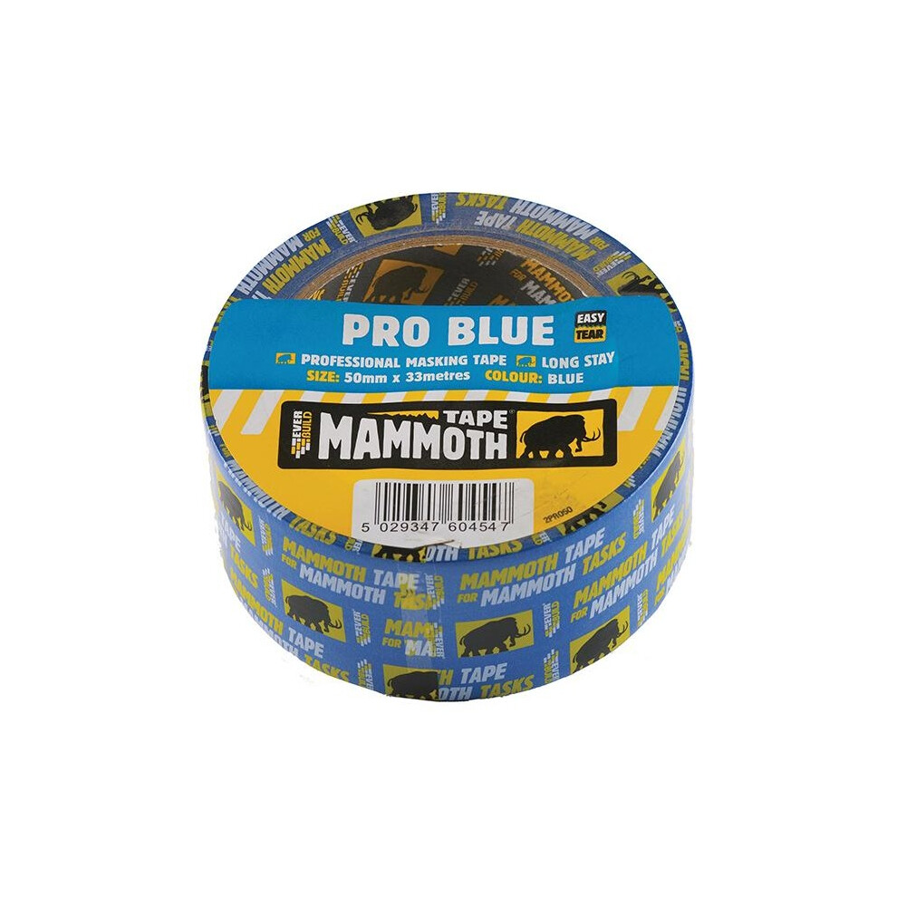 Everbuild Sika Pro Blue Masking Tape 5063750608488