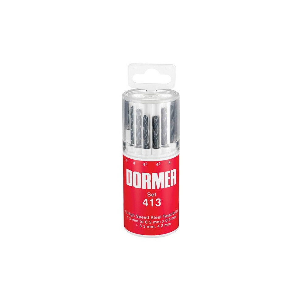 B&Q - A191 High Speed Steel Drill SetMetric Multi Colour (Set Of 13 1.5-6.5 X 0.5mm) - Image 2
