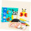 Wooden Pattern Blocks Sorting Stacking Games Preschool Toy 4