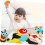 Wooden Pattern Blocks Sorting Stacking Games Preschool Toy 3
