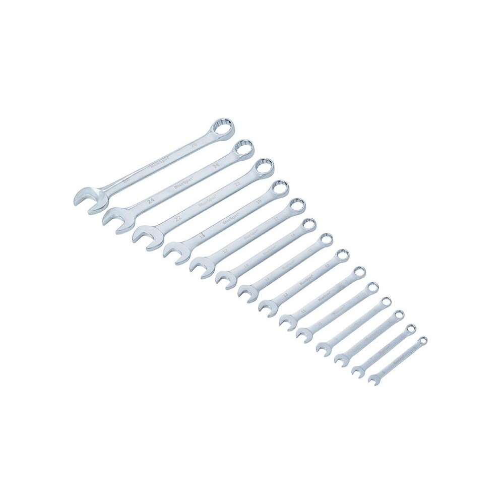 Bluespot Tools Combination Spanner Set, Metric 5063750417493