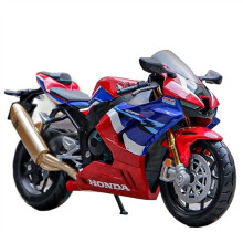Motorcycle Model 1:12 for Honda CBR 1000RRR Motorcycle Model Metal Racing Faithful Replica Red Finished Product MultiColored