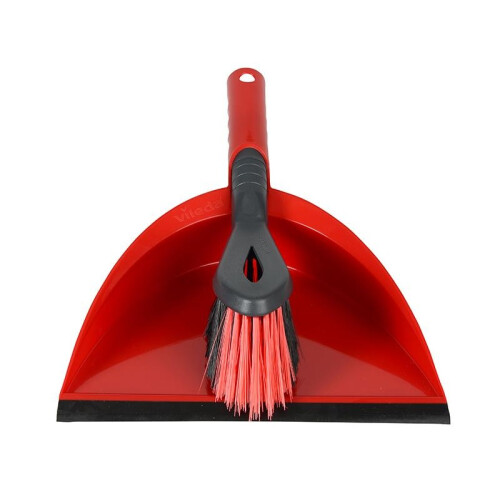 Vileda Vileda 2-in-1 Dustpan And Brush Set 1