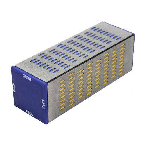 Faithfull Faithfull Diamond Sharpening Stone 4 Sided 150 X 50 X 50mm 2