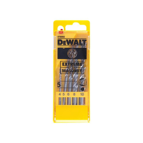 DeWalt Dewalt Power Tools Extreme Masonry Drill Bit Set, 5 Piece