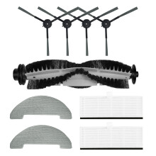 Stofzuigerfilter Veegrobot Zijborstels Veegrobot Mop Pad-Stijl 2