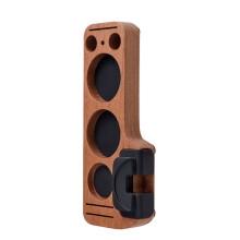 Hout Tamper Station Koffiebenodigdheden Koffie-Sapele
