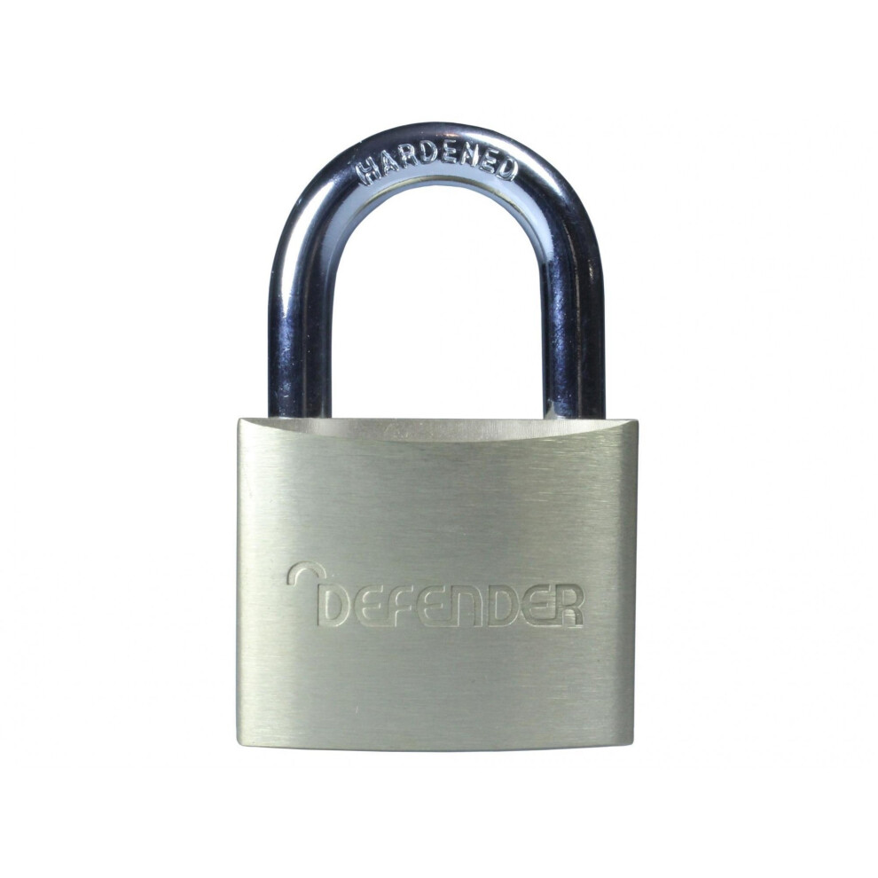Defender Brass Padlock 5063750563916