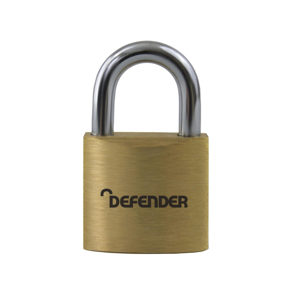 Defender Brass Padlock 5063750563862