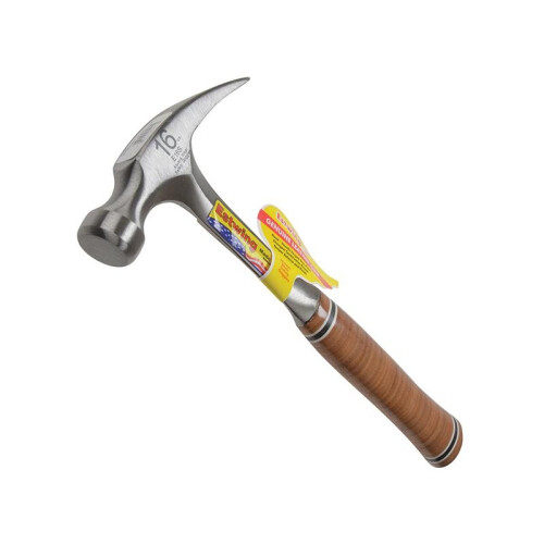 Estwing Estwing Straight Claw Hammer, Leather Grip