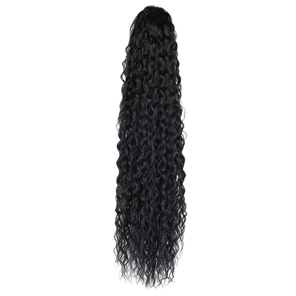 Unisex Long Ponytail Wig For Braiding, Wavy Ponytail Extension, Hair Extensions