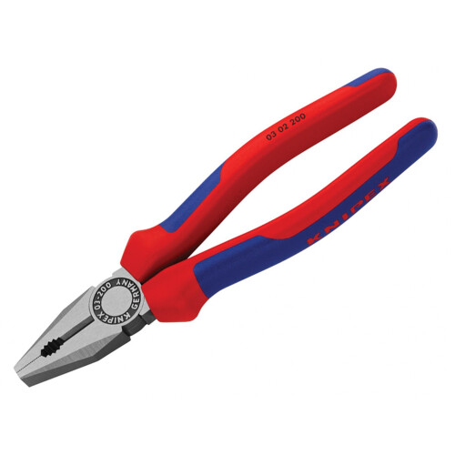 Knipex Knipex 03 02 Series Combination Pliers, Multi-component Grip