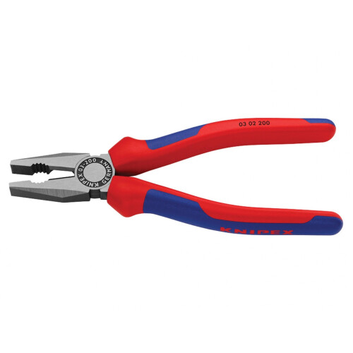 Knipex Knipex 03 02 Series Combination Pliers, Multi-component Grip 1