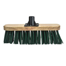 Faithfull Stiff Green Broom Head 300mm (12in) Threaded Socket