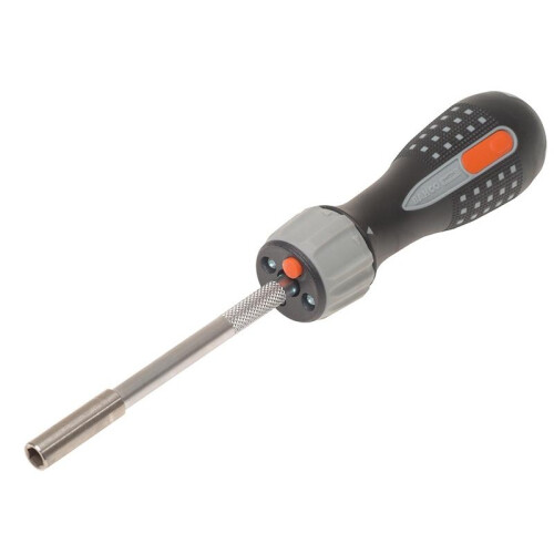 Bahco Bahco 808050l Led Ratchet Screwdriver & 6 Bits