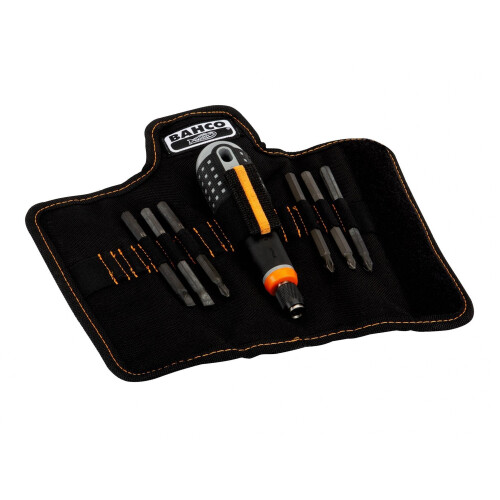 Bahco Bahco Ergo Screwdriver Interchangeable Blade Set, 7 Piece