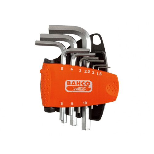 Bahco Bahco Be-9878 Metric Hex L-key Set, 9 Piece