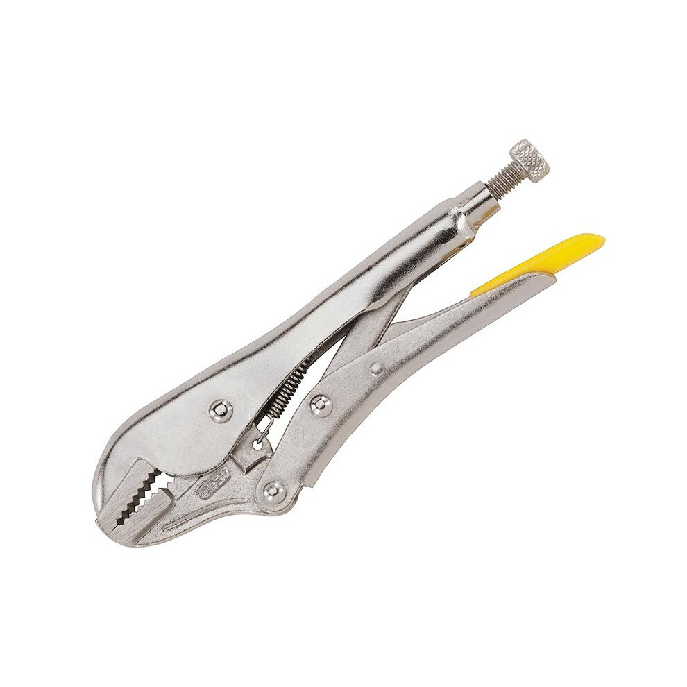  - Stanley Hand Tools Straight Jaw Locking Pliers Multi Colour (229mm (9In)) - Image 4
