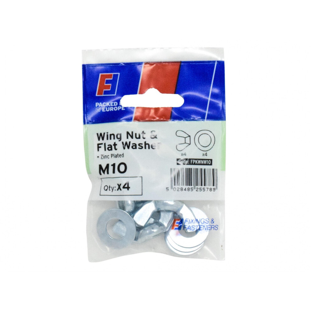Forgefix Nwing Nut & Washer