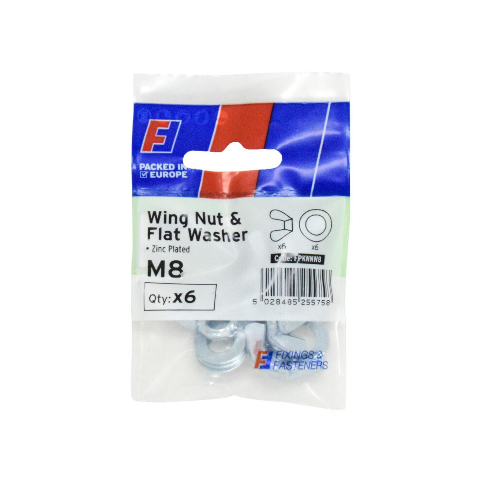 Forgefix Nwing Nut & Washer