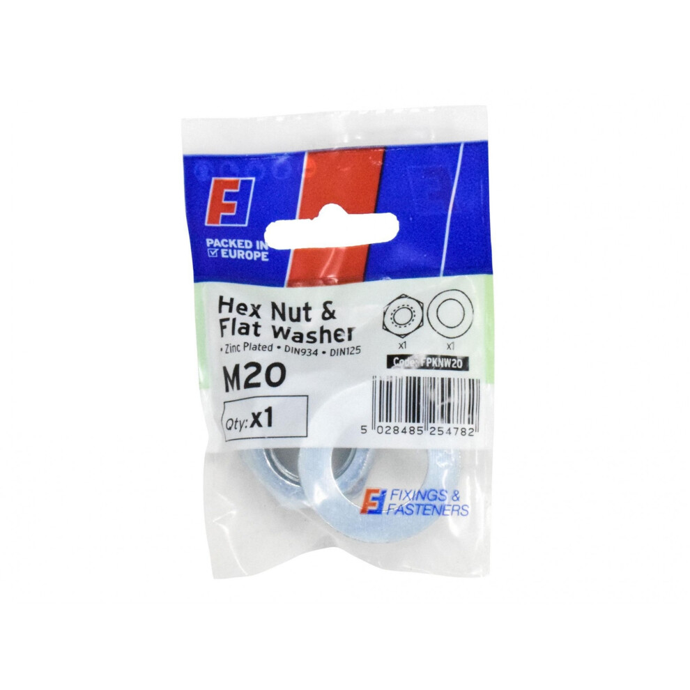 Forgefix Nut & Washer, Forgepack