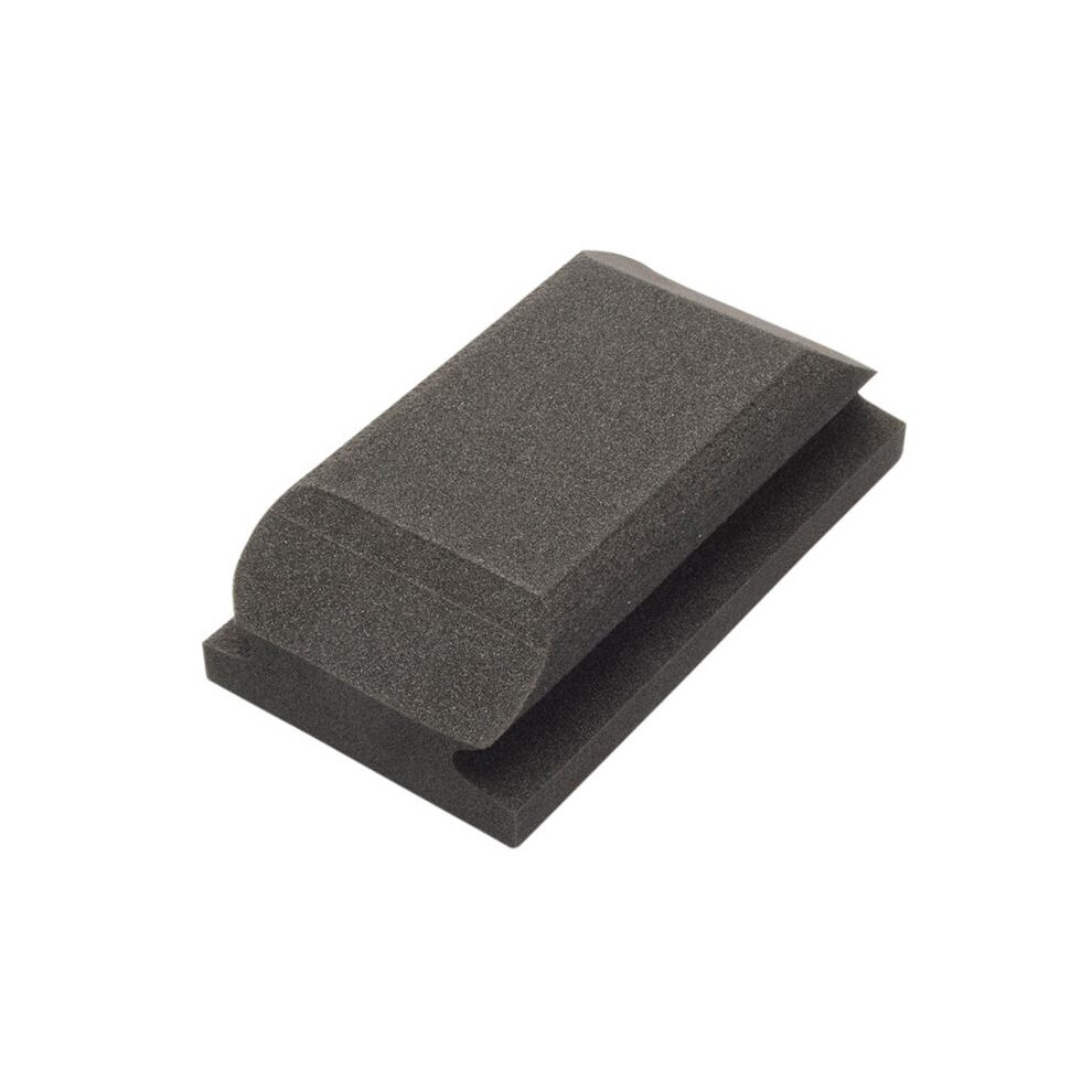 Flexipads World Class Hand Sanding Block Shaped Black 70 X 125Mm 5063750428376