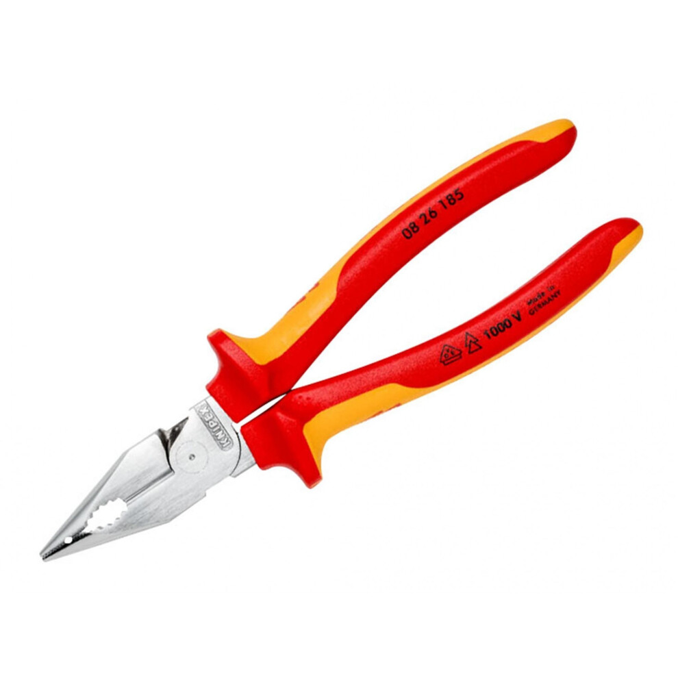 Knipex Vde Needle-Nose Combination Pliers 185Mm