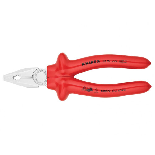 Knipex Knipex Vde Combination Pliers Dipped Handles 200mm 2