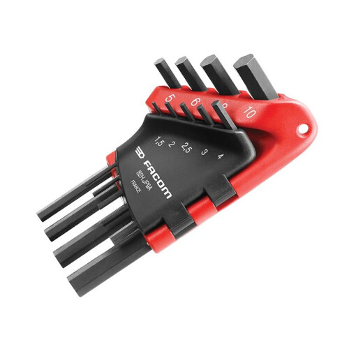 Facom Facom 82h.jp9a Metric Hexagon Key Set, 9 Piece