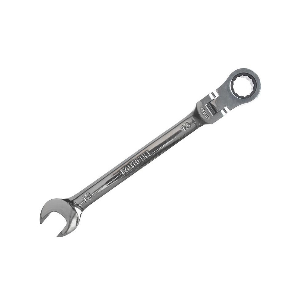 Faithfull Flex Head Ratchet Combination Spanner 5063750422640