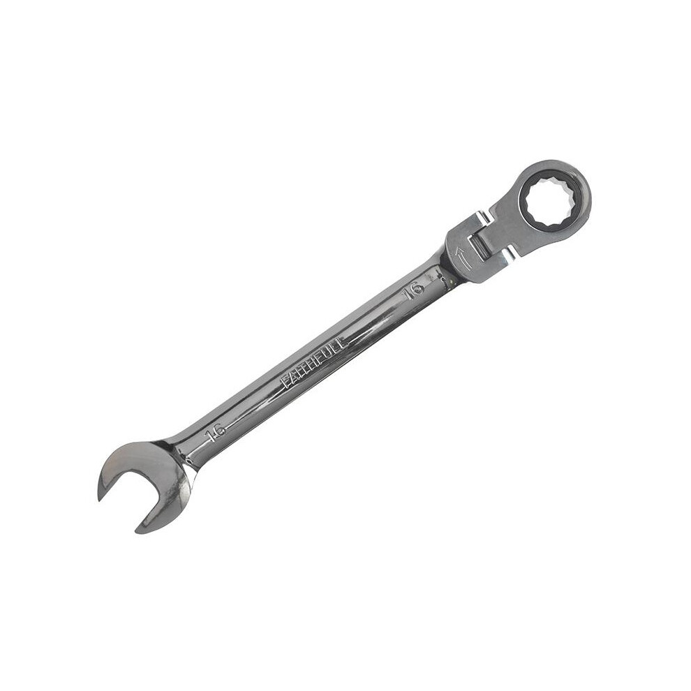 Faithfull Flex Head Ratchet Combination Spanner