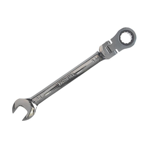 Faithfull Faithfull Flex Head Ratchet Combination Spanner