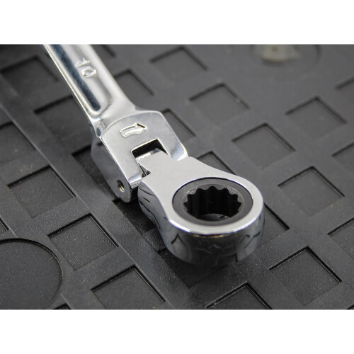 Faithfull Faithfull Flex Head Ratchet Combination Spanner 1